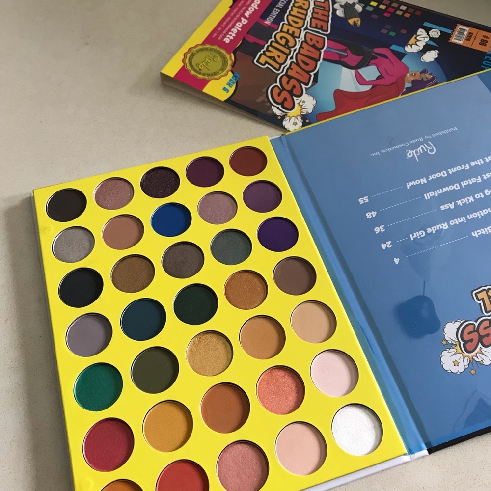 Rude girl eyeshadow pallet